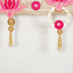 Decorative Lotus Wall Hanging Toran For Diwali