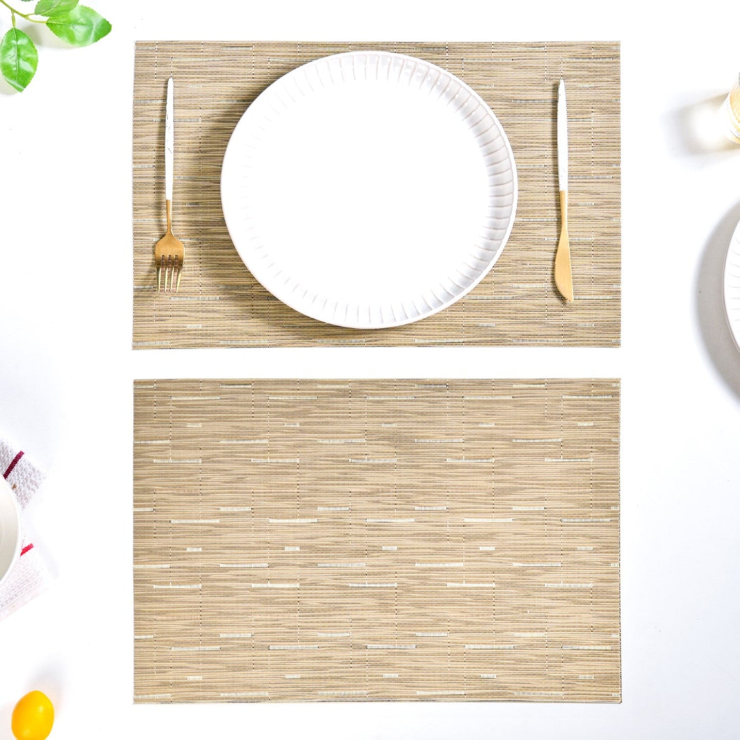 Deep Sand Dining Mats Set Of 6