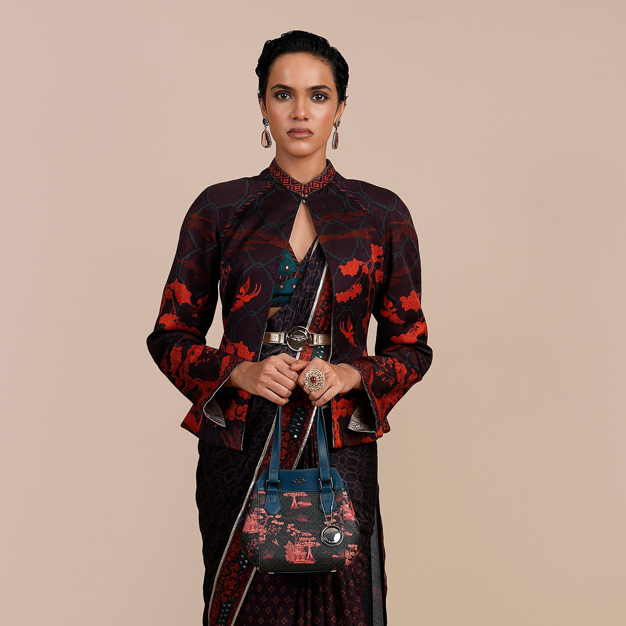 Deep Violet Reversible IKA Jacket | SATT