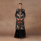 Deep Black Jacket Set | EAST