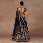 Deep Black Lehenga Set | EAST
