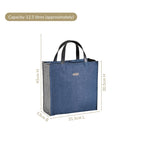 Denim Chic Lunch Bag