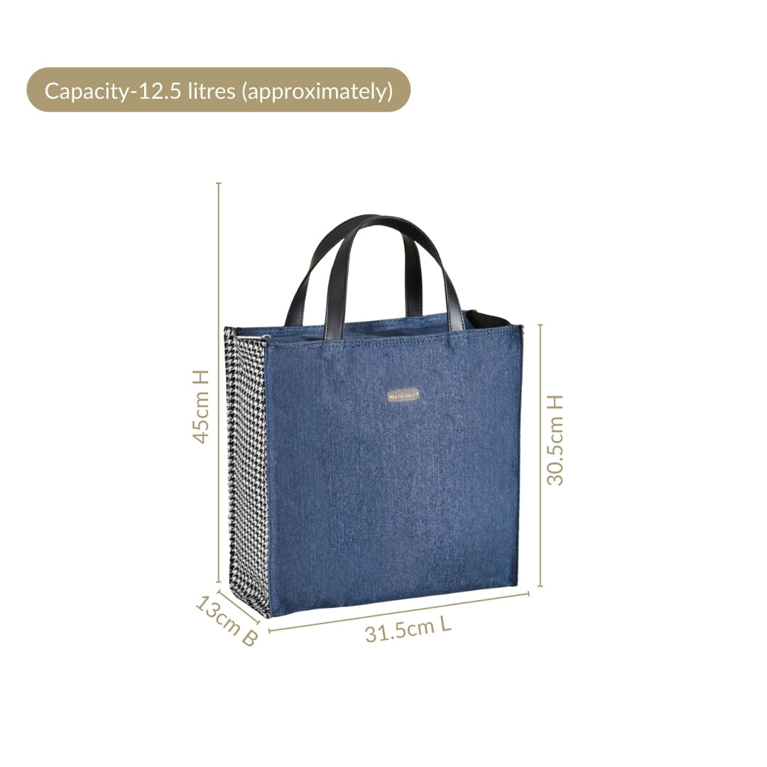 Denim Chic Lunch Bag
