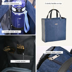 Denim Chic Lunch Bag