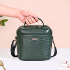 Premium Large Lunch Bag Lunch Box Hamper Dark Green