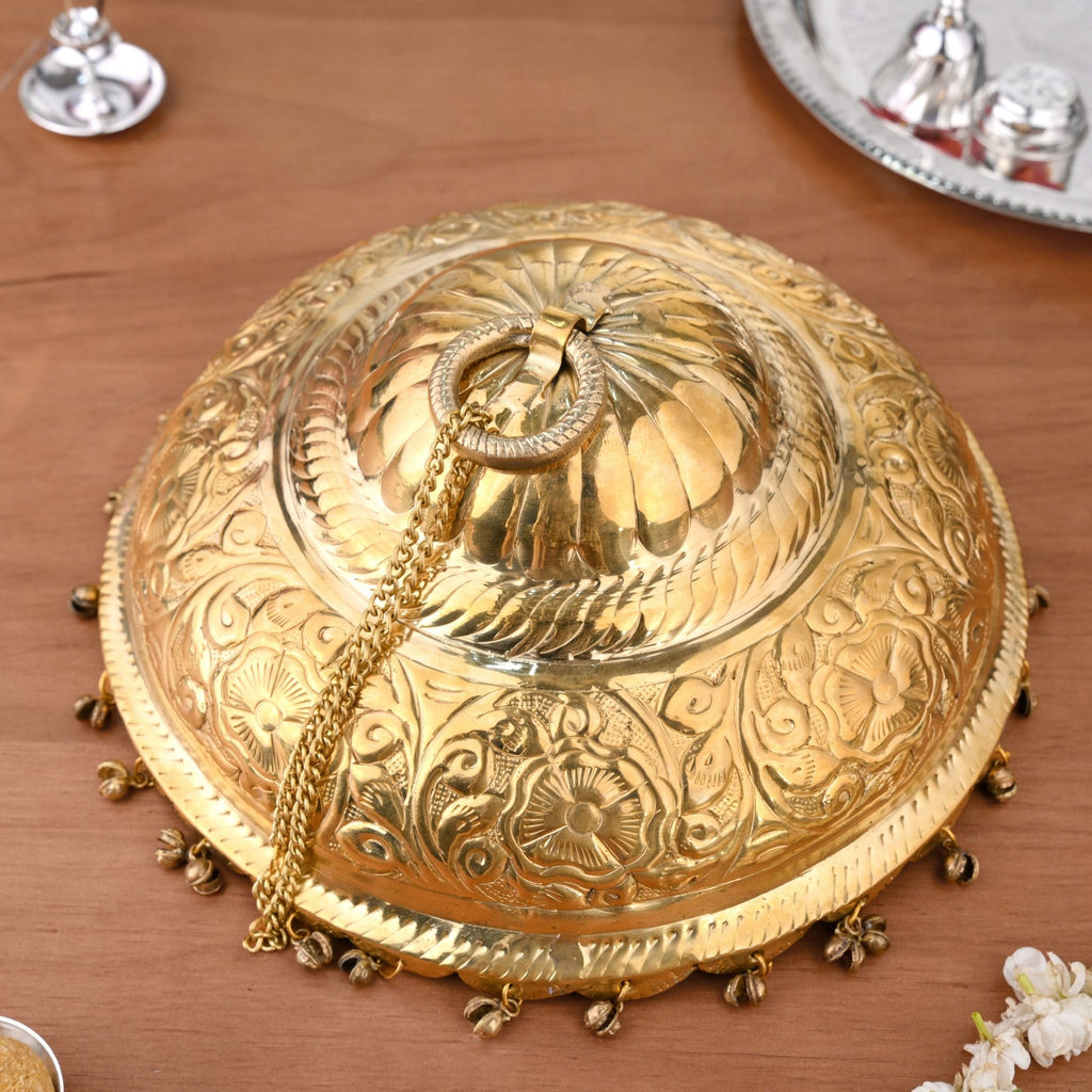 Divine Singhasan Chatra Gold Large 26cm