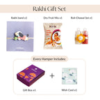 Doggo Rakhi Gift Box With Dry Fruits