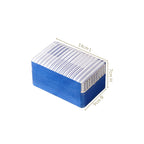 Dots And Dash Portable Jewellery Box With Mirror