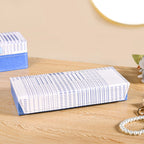 Dots And Dash Sectioned Trinket Case For Accessories