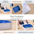 Dots And Dash Storage Organisation Tray Set Of 2