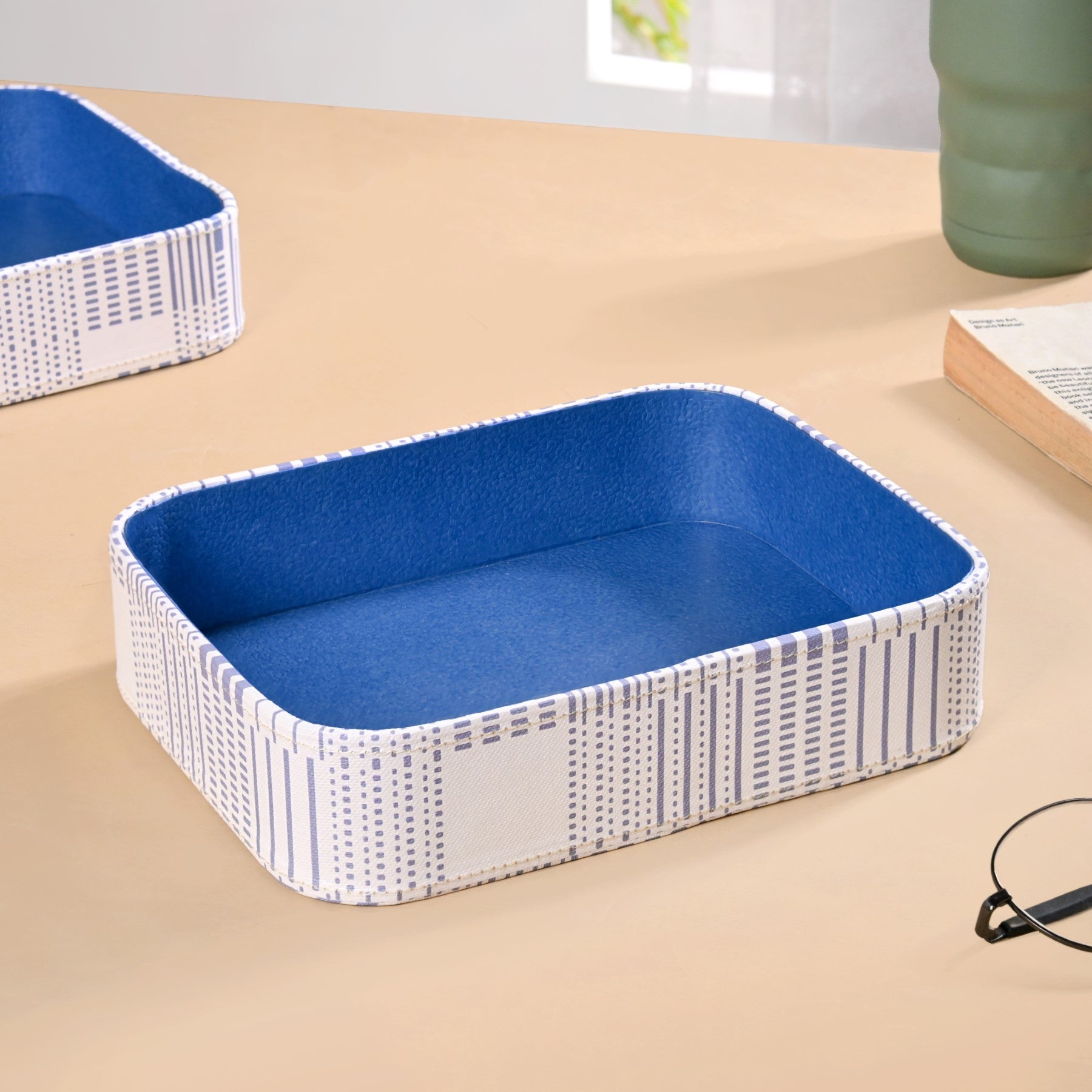 Dots And Dash Storage Organisation Tray Set Of 2
