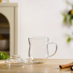 Double Walled Glass Infuser Teapot with Strainer