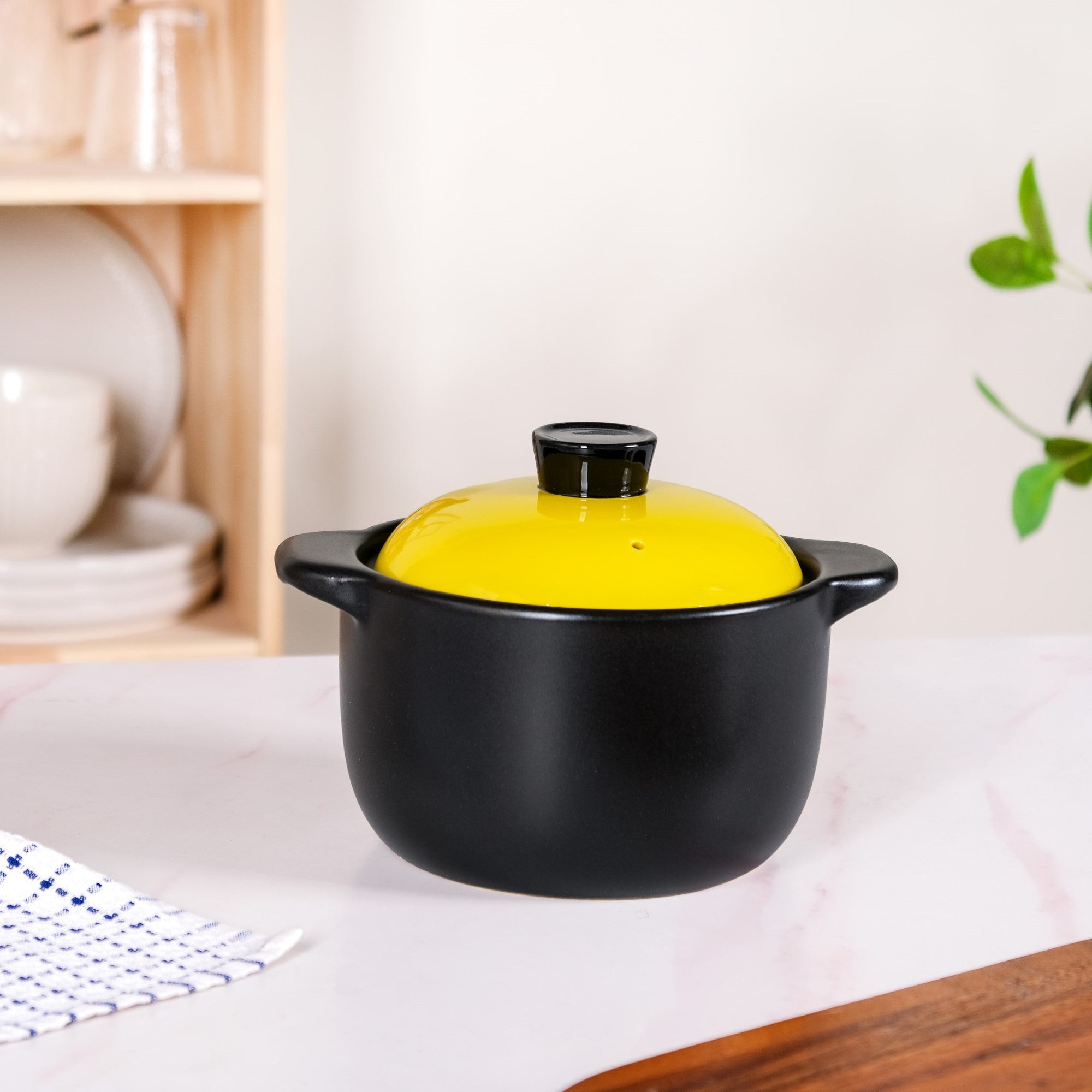 Limonelle Ceramic Flame Safe Tureen Cooking Pot 1700ml