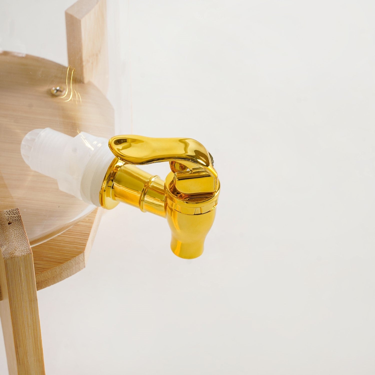 Drinks Dispenser With Bamboo Stand 3600ml