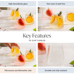 Drinks Glass Set Of 4 400ml