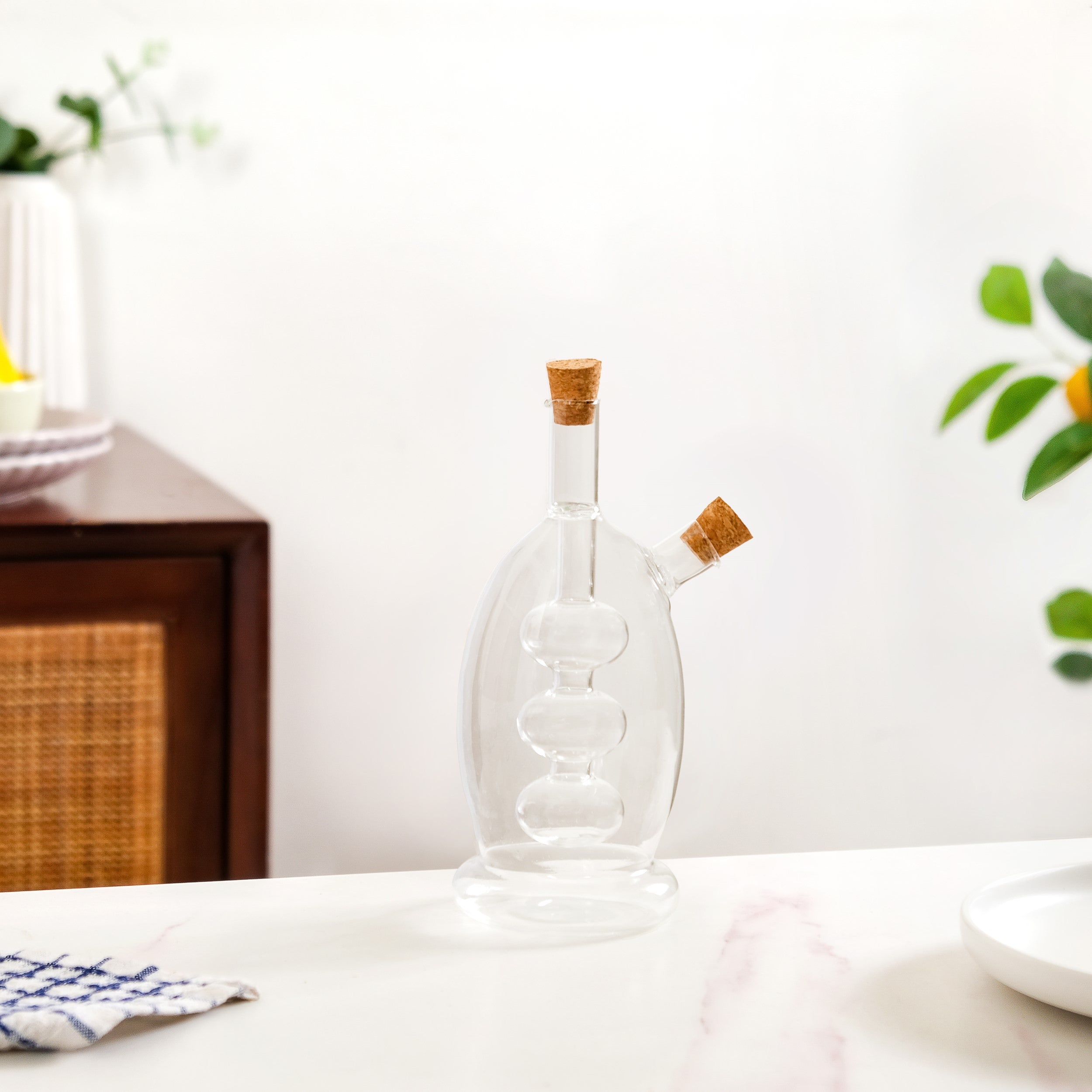 Dual Chamber Cruet Bottle