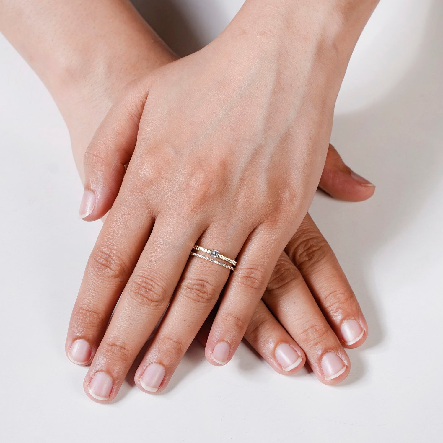 Dual Gold Harmony Ring