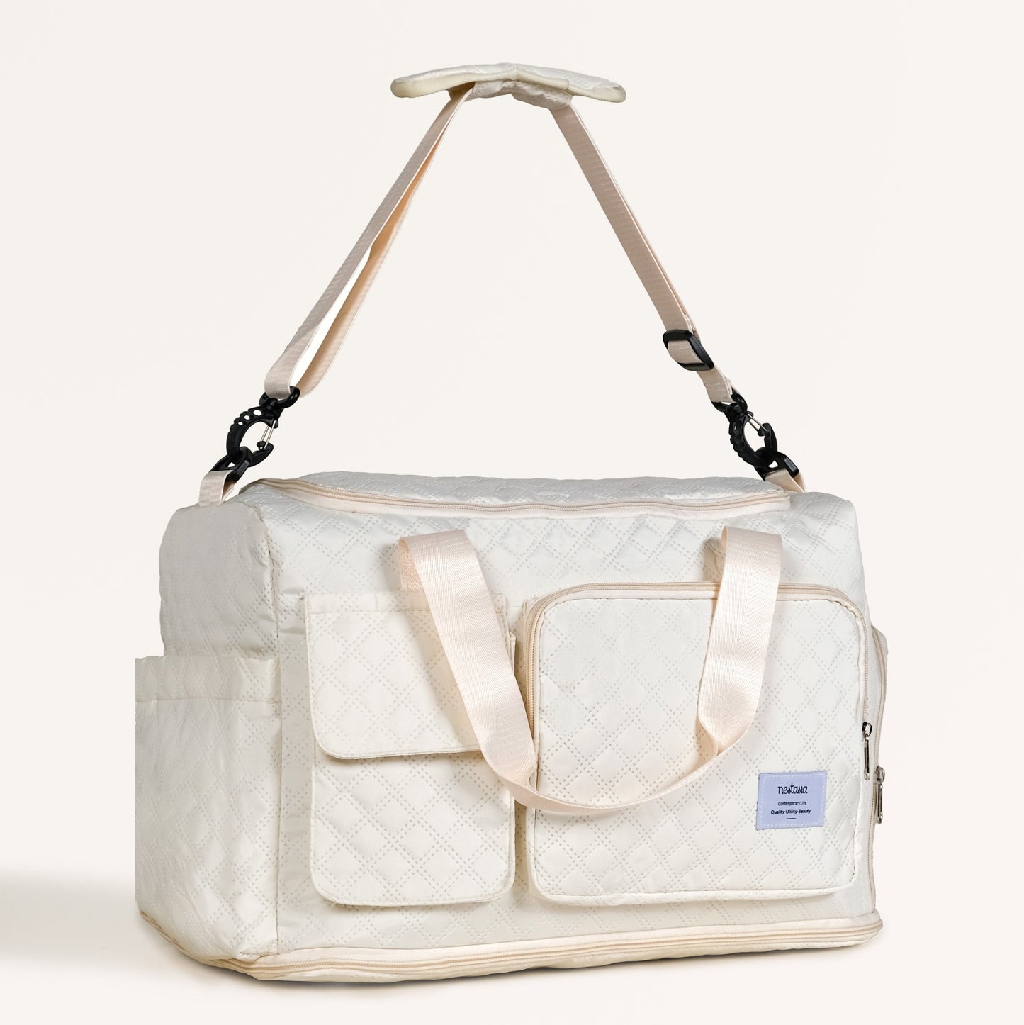 Off-White Dova Adjustable Gym Duffle Bag