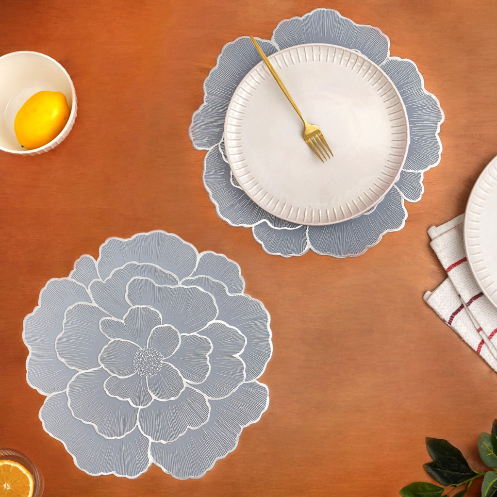 Dusty Dawn Floral Table Mat Set Of 6