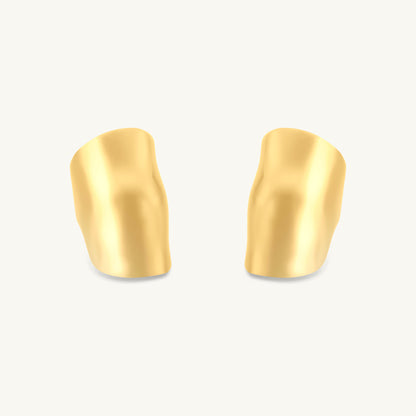 Molten Edge Cuff Earring