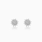 Anushka Sharma Silver Zircon Shining Star Studs