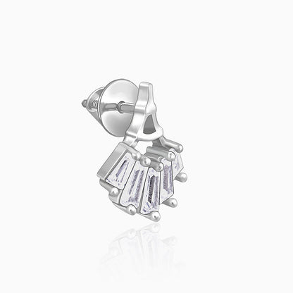 Silver All Eyes on You Earrings