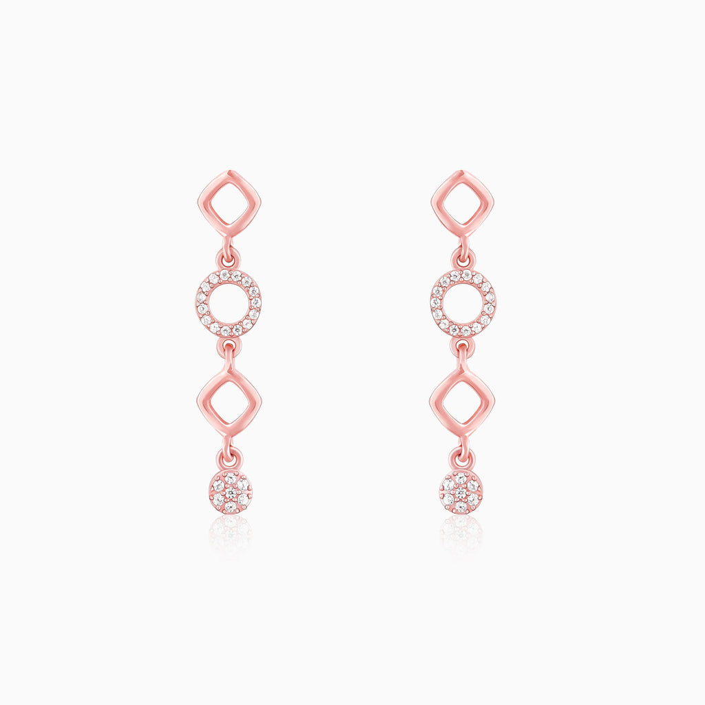 Anushka Sharma Rose Gold Queen Of Dreams Earrings