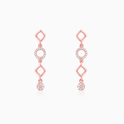 Anushka Sharma Rose Gold Queen Of Dreams Earrings