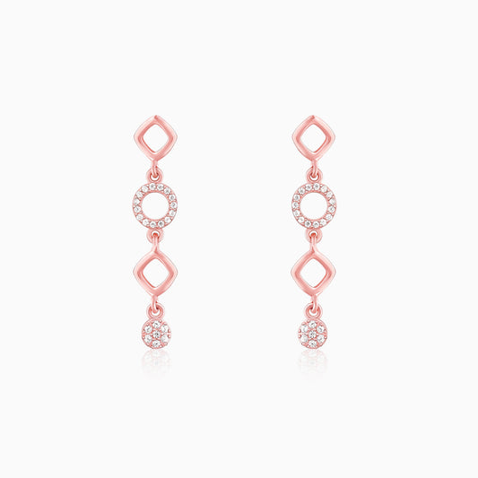 Anushka Sharma Rose Gold Queen Of Dreams Earrings