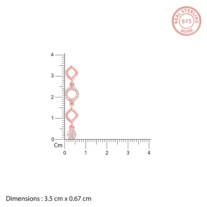 Anushka Sharma Rose Gold Queen Of Dreams Earrings