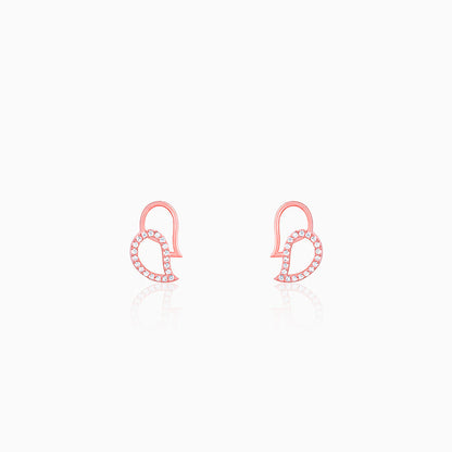 Rose Gold Mango Magic Earrings
