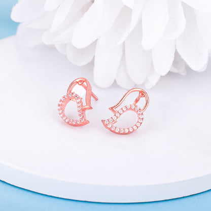 Rose Gold Mango Magic Earrings