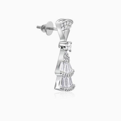 Silver Floraine Earrings