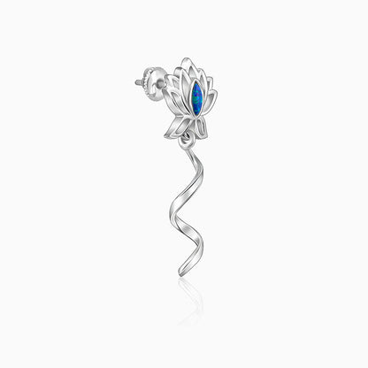 Silver Stellar Glow Earrings