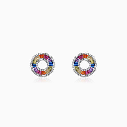 Silver Orb of Grace Earrings