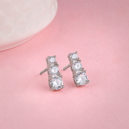 Silver Spark Snazz Earrings