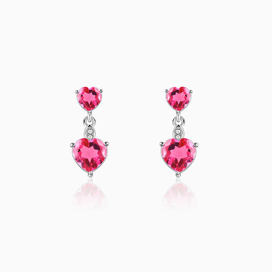 Silver Her Love Earrings