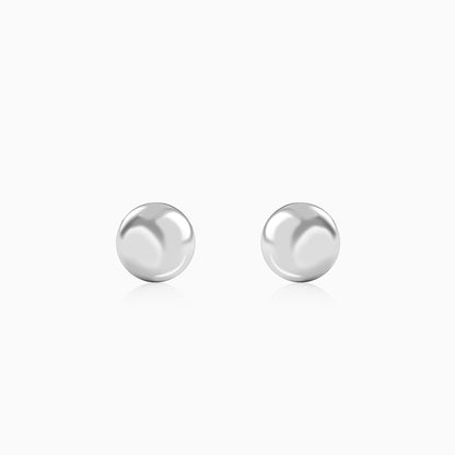 Silver Glow Power Earrings
