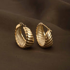 Circle Helical Hoop Earrings
