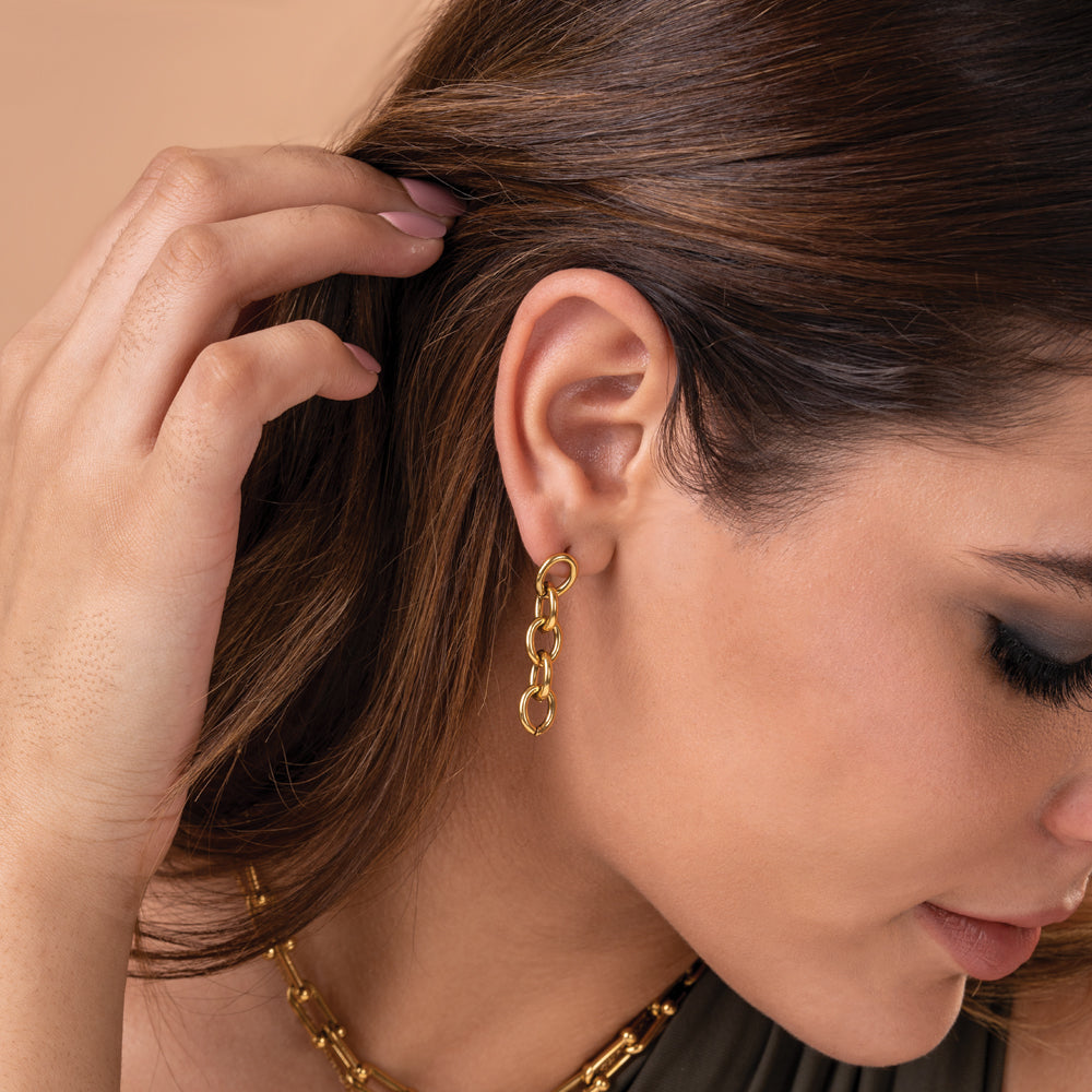 Chain Dangle Earrings