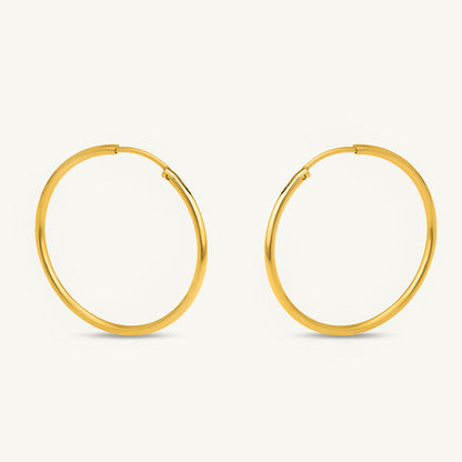 Feather-light Hoop Earrings