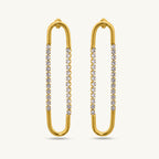 Dangle U Shape Earrings