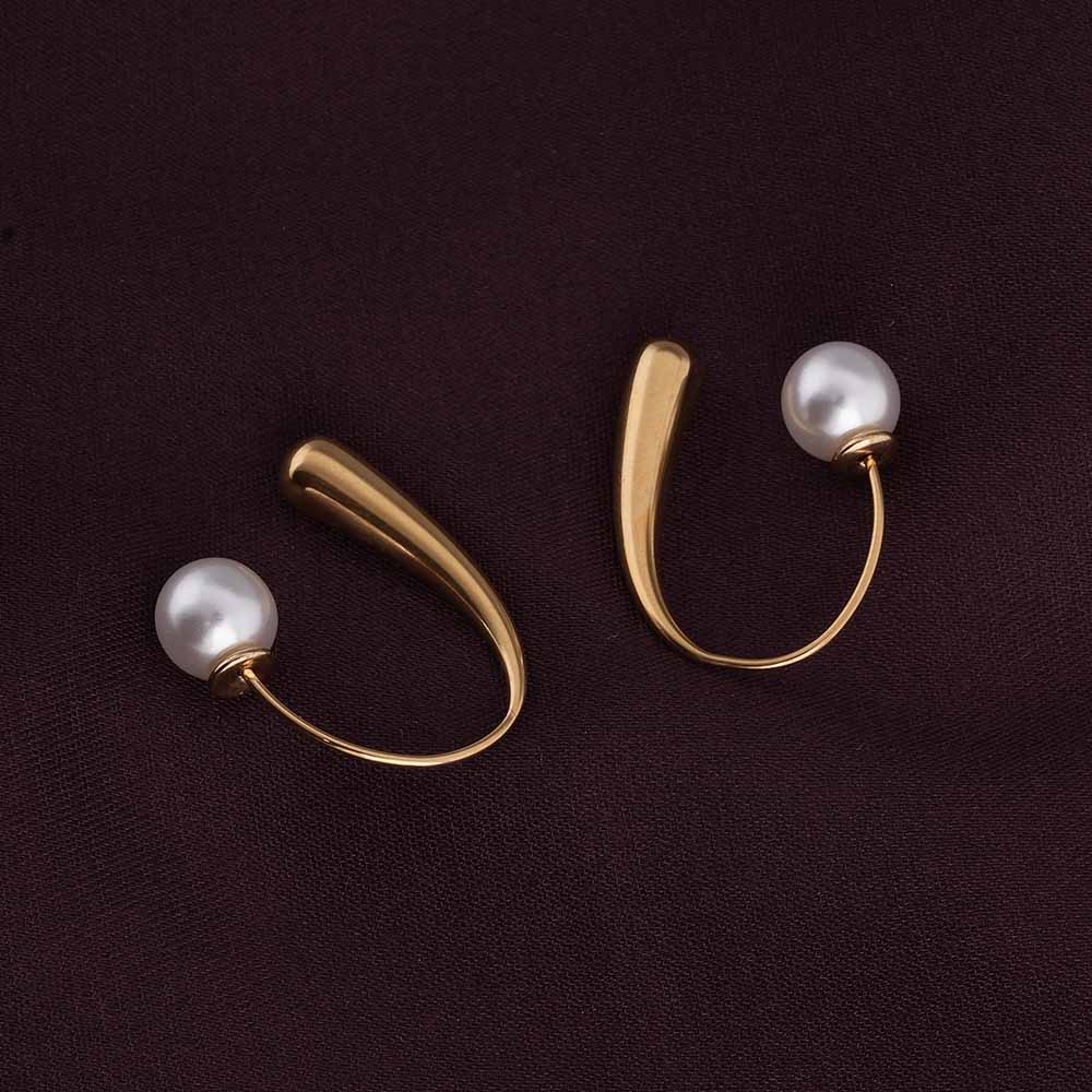 Pearl Hook Earrings
