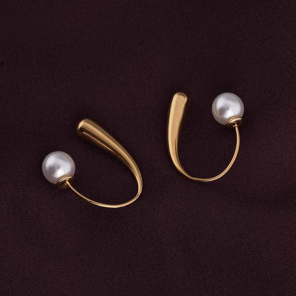 Pearl Hook Earrings