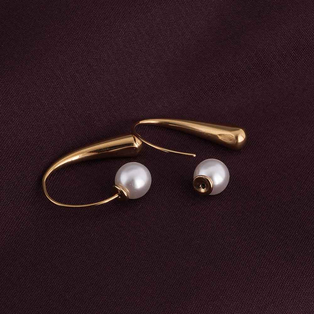 Pearl Hook Earrings