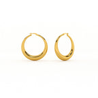 Chic Chunky Hoop Earrings