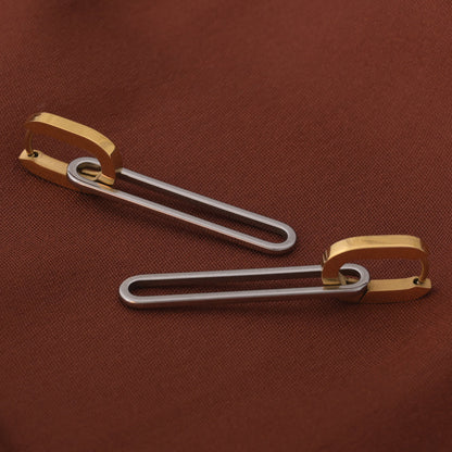 Huggie Clip Hoop Earrings