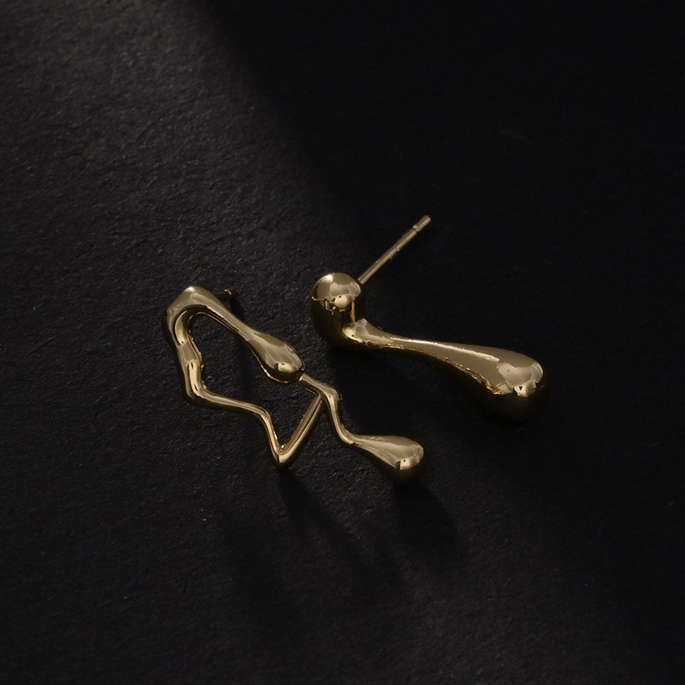 Crooked Mismatch Earrings