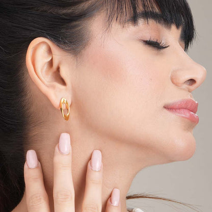 Hollow Drop Earrings