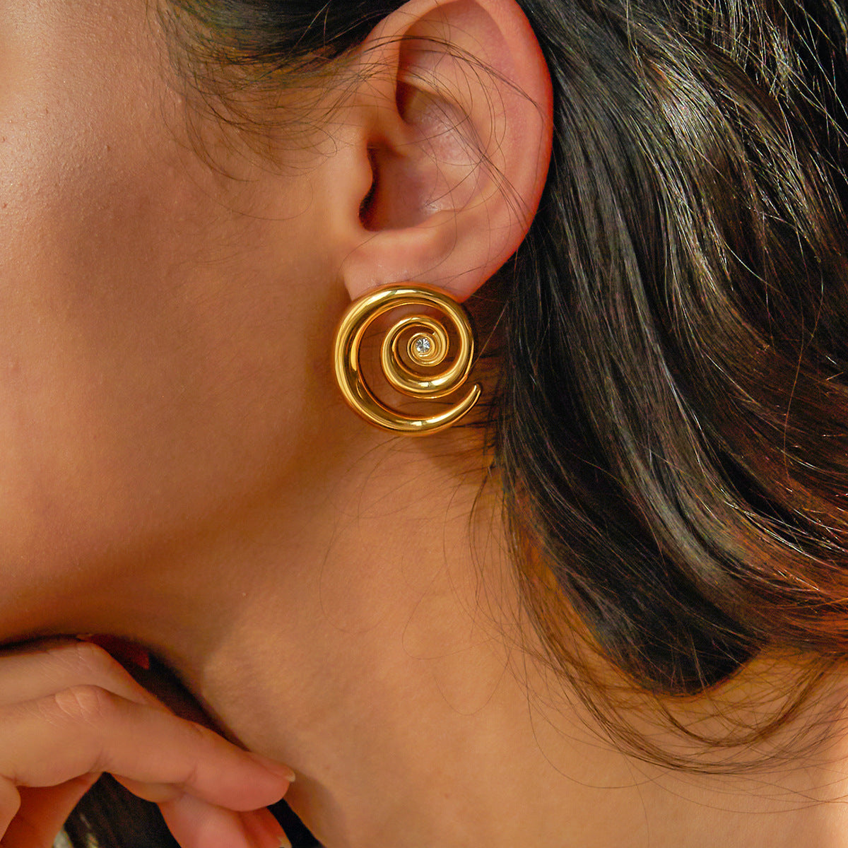 Cosmic Swirl Earrings